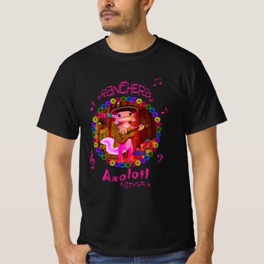 ランチェラアクソロトルスタイル Tシャツ (正面)