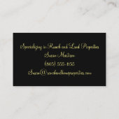 ランチエス実在テート名刺 名刺 (裏面)