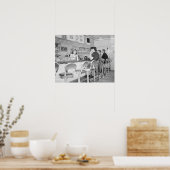 ランチカウンター， 1941 ポスター (キッチン)