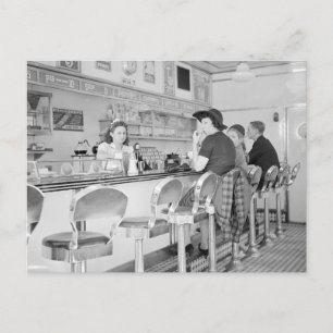 ランチカウンター, 1941 ポストカード