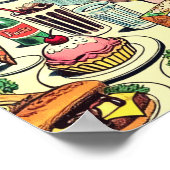 ランチガールズ漫画 ポスター (角)