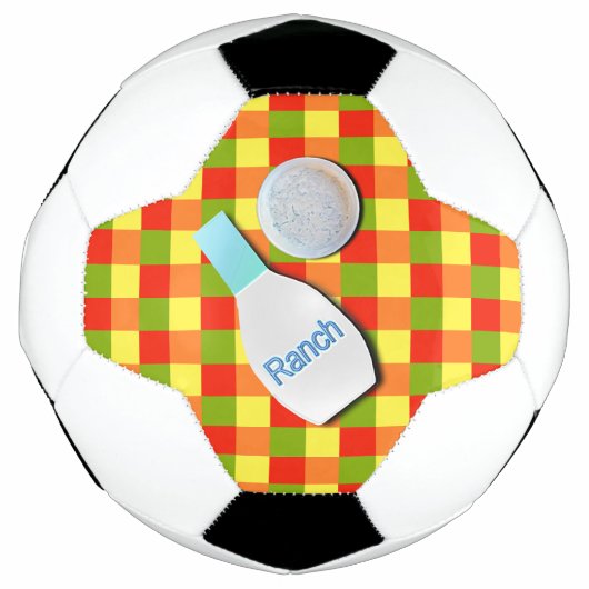 ランチサラダドレッシング サッカーボール (正面)