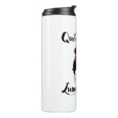 ランチシーンのクイーンカフェテリア女性労働者 タンブラー (回転左)