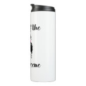 ランチシーンのクイーンカフェテリア女性労働者 タンブラー (回転右)