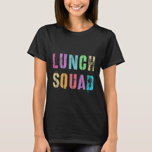 ランチスクワッド新学期オフィス給食サービス店 Tシャツ (正面)