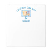 ランチタイパーソナライズされたムラブノート新学期 ノートパッド (正面)