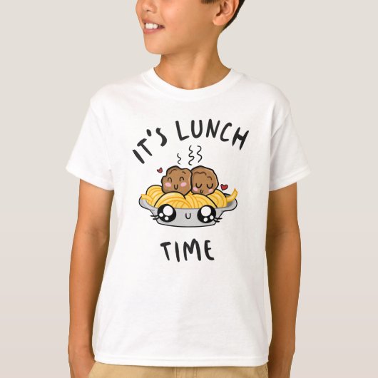 ランチタイムです Tシャツ (正面)