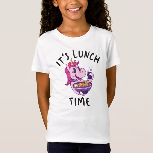 ランチタイムです Tシャツ (正面)