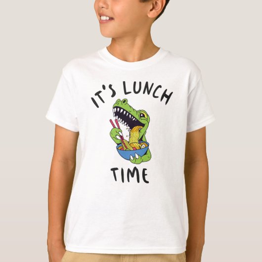ランチタイムです Tシャツ (正面)