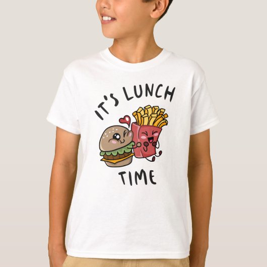ランチタイムです Tシャツ (正面)