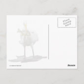 ランチタイムのサギ ポストカード (裏面)