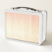 ランチタイムのサンデー:氷の白いランチボクールックス メタルランチボックス (裏面)