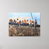 ランチタイムアトア超高層ビルリマスター1932 キャンバスプリント (正面)