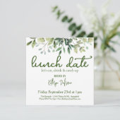 ランチデーパーソナライズされたト 招待状 (スタンド正面)