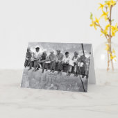 ランチトップA超高層ビル カード (黄色い花)