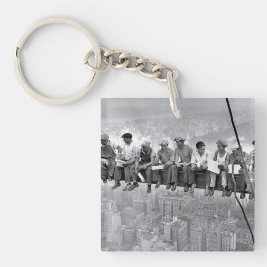 ランチトップA超高層ビル キーホルダー (正面)