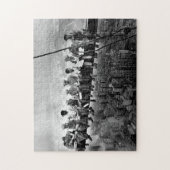 ランチトップA超高層ビルC1932 New York Ironworker ジグソーパズル (縦)