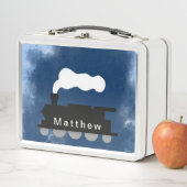 ランチパーソナライズされたボックス列車 メタルランチボックス (インサイチュ)