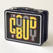 ランチパーソナライズされたボックス – カスタムデザイン、名前&ポー メタルランチボックス (裏面)