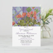 ランチパーティーイベントのお誘い 招待状 (スタンド正面)