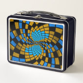 ランチボックスジメッテデザイングッドフードおもしろい! メタルランチボックス (正面)