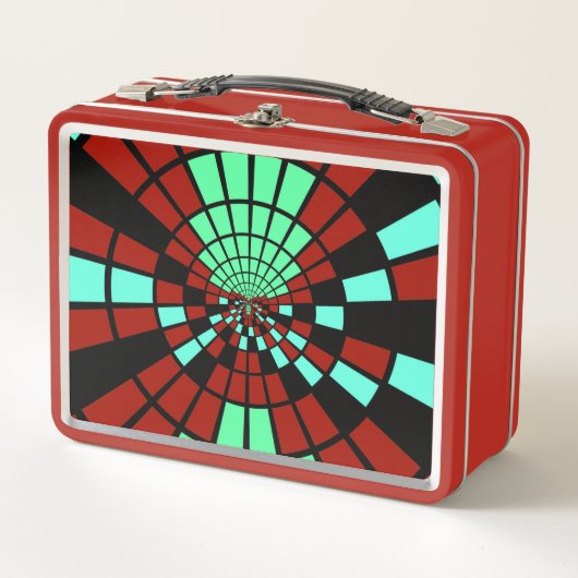 ランチボックスジメッテデザイングッドフードおもしろい! メタルランチボックス (正面)