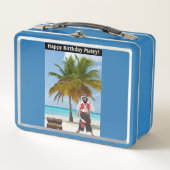 ランチボックス.ハッピーバースデーマテイ！ルーン/少年 メタルランチボックス (正面)