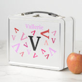 ランチボックス – ピンク色の文字が混ざり合っている (インサイチュ)