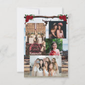 ランチマスカレードキンセアニラ15誕生日 サンキューカード (裏面)