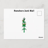 ランチャおもしろいーズのジャンクメール・カントリーWestern Tales ポストカード (裏面)