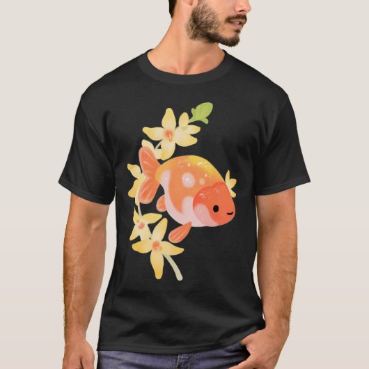 ランチュウとレンギョウ 2 Tシャツ (正面)
