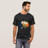 ランチュウ金魚の友達 Tシャツ (正面フル)