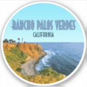 ランチョパロスヴェルデカリフォルニアポイントビセンテ シール (正面)