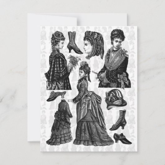 ランチョビクトリアンン 招待状 (正面)