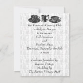 ランチョビクトリアンン 招待状 (裏面)