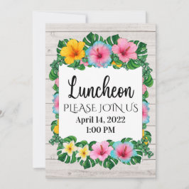 ランチョンまたはあらゆる行事 - 裏を参照  招待状