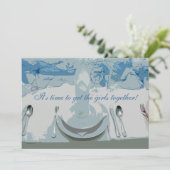 ランチョンセッティング招待状 招待状 (スタンド正面)