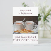 ランチョンニビテイション焼きチーズトマトスープ 招待状 (スタンド正面)