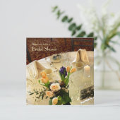 ランチョンブライダルシャワー招待 招待状 (スタンド正面)