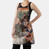 ランチョンボートパーティー-ルノアール絵画ズ エプロン (インサイチュ)