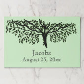 ランチョンマットパッド – ファミリーツリー懇親会 ペーパーパッド (正面)