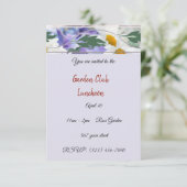 ランチョン招待状 招待状 (スタンド正面)