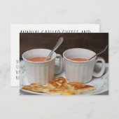 ランチョン招待状 招待状 (正面/裏面)