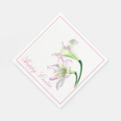 ランチョン紙ナプキンス – イースターリリー スタンダードランチョンナプキン (角)