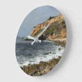 ランチョ・パロス・ヴェルデス沿岸地帯 ラージ壁時計 (傾斜)