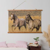 ランチリビングアットザポンデローザランチ 吊り下げ型タペストリー (寝室)