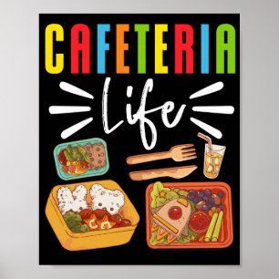 ランチレディカフェテリアライフランチレディ ポスター