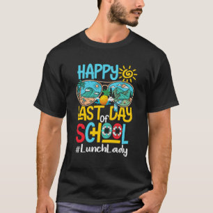 ランチレディーオフ勤務最終日サマーブラ Tシャツ