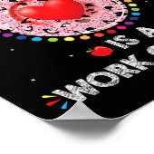 ランチレディーカフェテリアのための学校給食レディの日 ポスター (角)