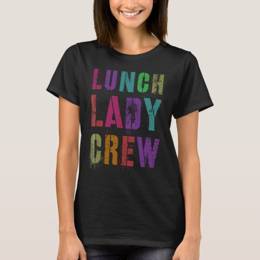 ランチレディークルー新学期オフィス食品サービス Tシャツ (正面)